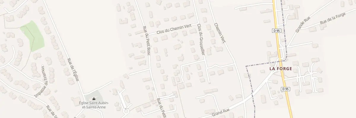 Plan du 8 Clos des Granges à Ymare