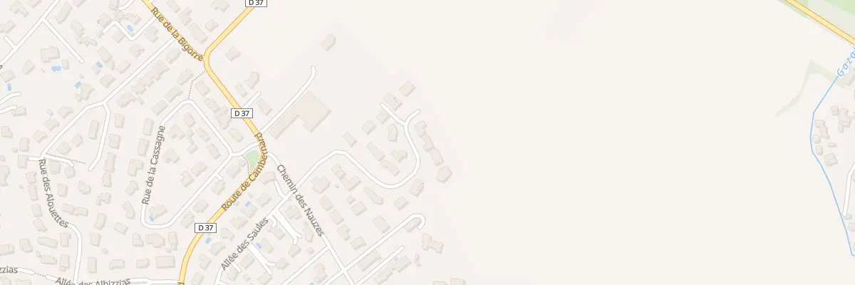 Plan du 20 Imp Jeanne Bonnemaison à Saint-Lys