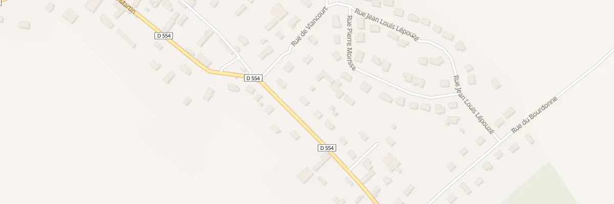 Plan du 22 Rue Saint Martin à Grossœuvre