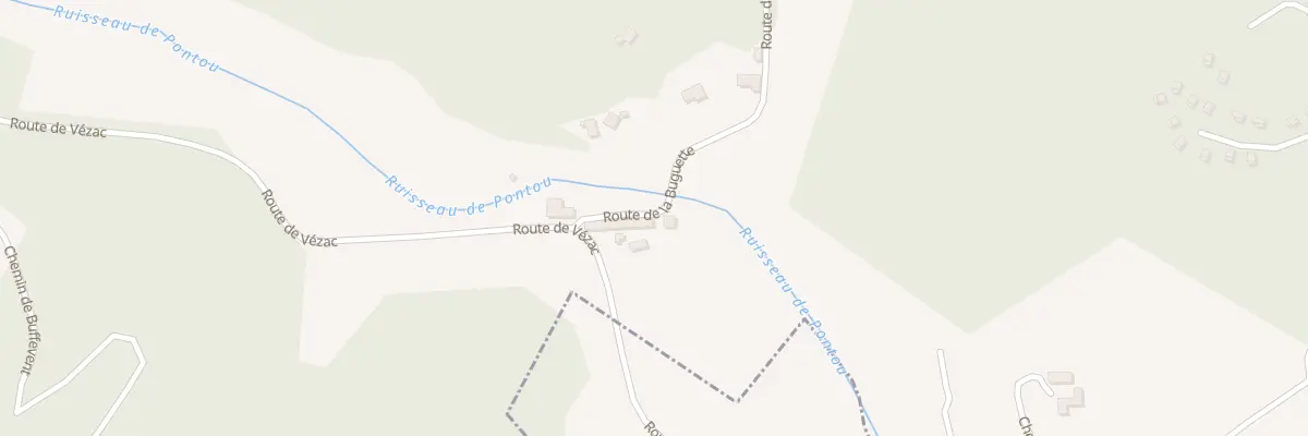Plan du 30 Rte de la Buguette à Saint-André-d’Allas