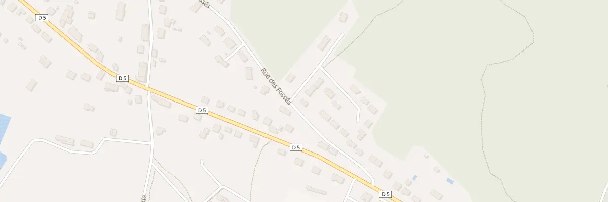 Plan du 5768 Rue des Fossés à Nantiat