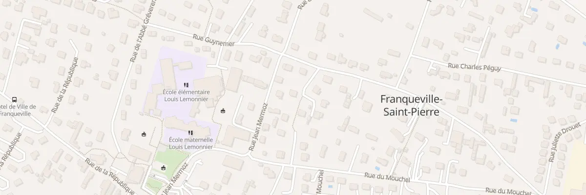 Plan du 30 Rue Charles Peguy à Franqueville-Saint-Pierre