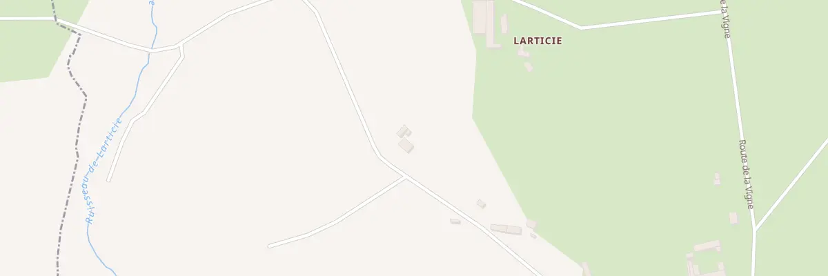 Plan du 7 Larticie à Nexon