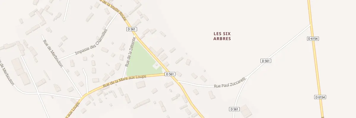 Plan du 22 Rue de la Vieille Route à Marcilly-la-Campagne