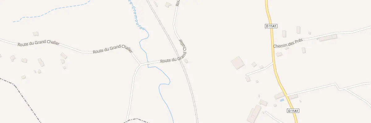 Plan du 1656 Rte du Grand Chalier à Burgnac