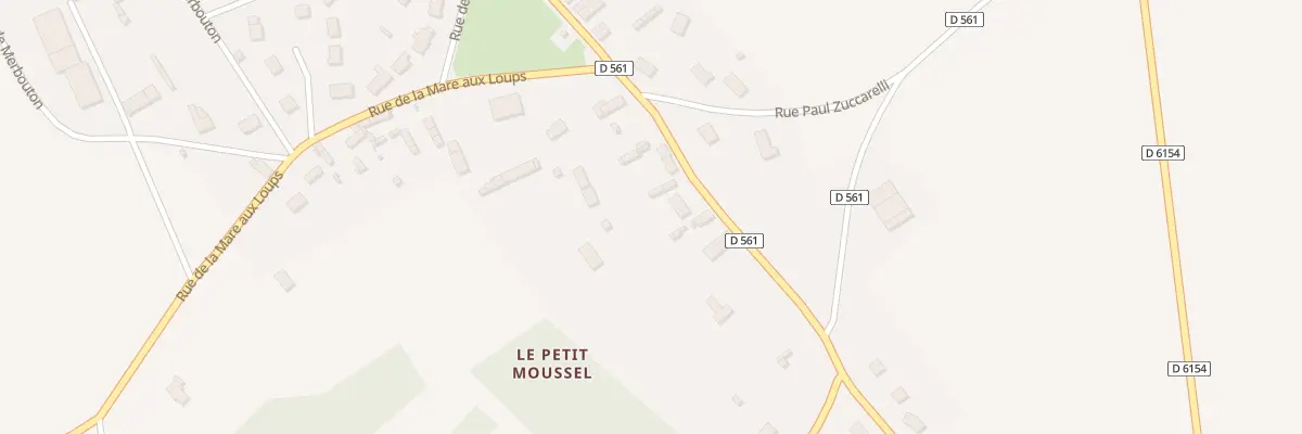 Plan du 25 Rue de la Vieille Route à Marcilly-la-Campagne