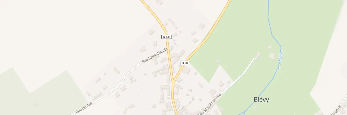 Plan du 2 Rue des Champarts à Maillebois