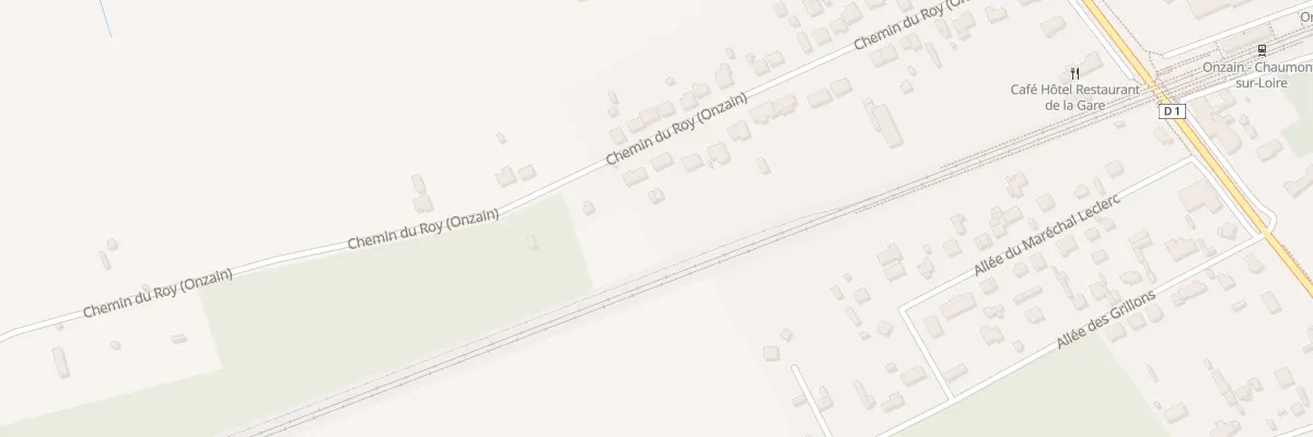 Plan du 30 Che du Roy (Onzain) à Veuzain-sur-Loire