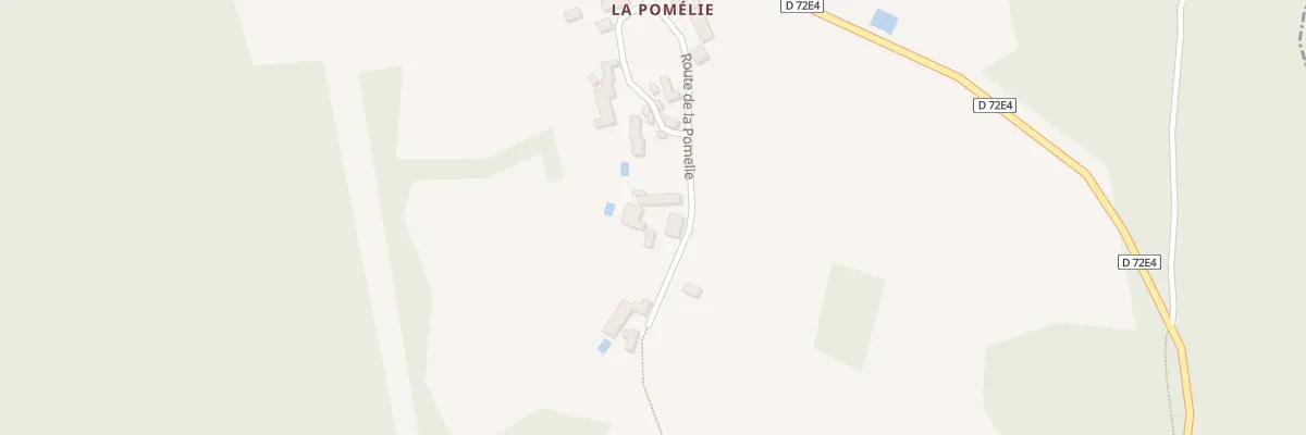 Plan du 329 La Pomelie à Génis
