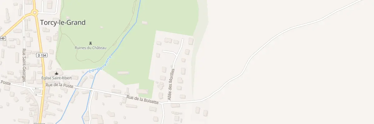 Plan du 86 All des Morilles à Torcy-le-Grand
