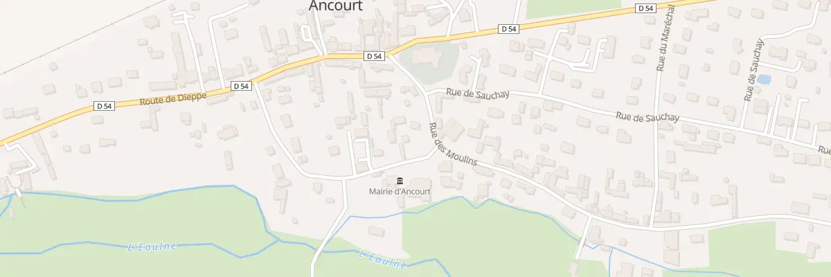 Plan du 8 Rue des Moulins à Ancourt