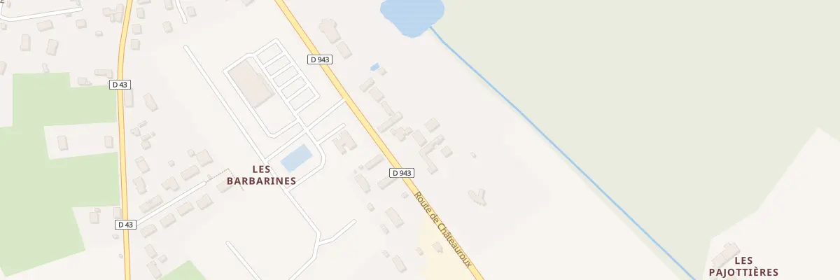Plan du 103 Rte de Châteauroux à Châtillon-sur-Indre