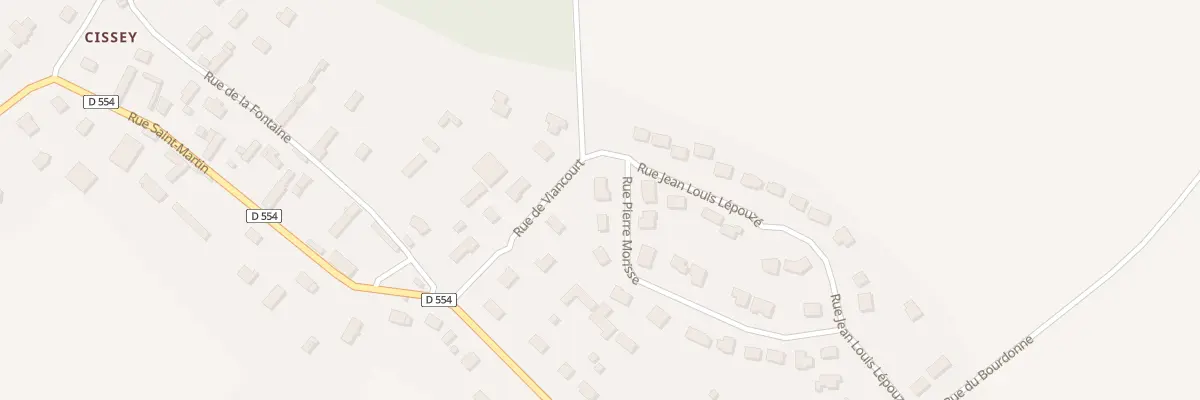 Plan du 27 Rue Pierre Morisse à Grossœuvre