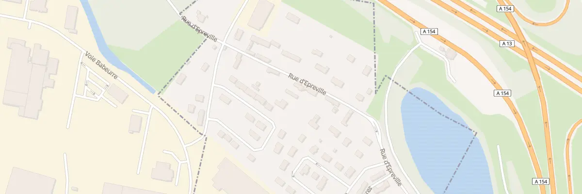 Plan du 17 Rue d’Epreville à Incarville