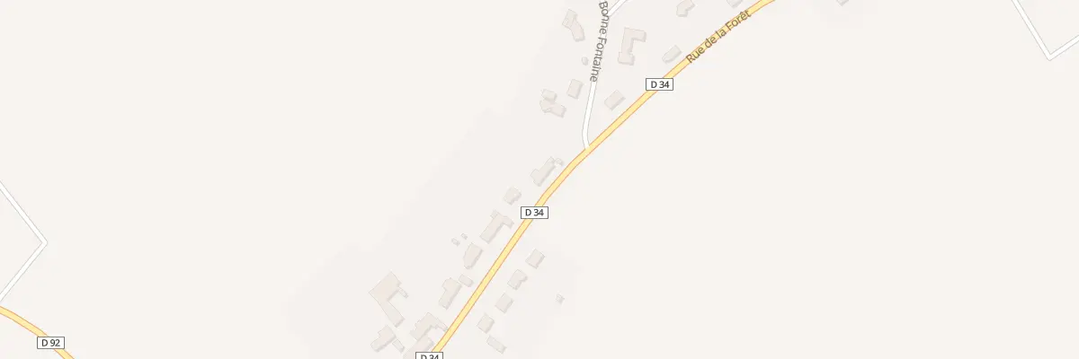 Plan du 29 Rue de la Forêt à Faye
