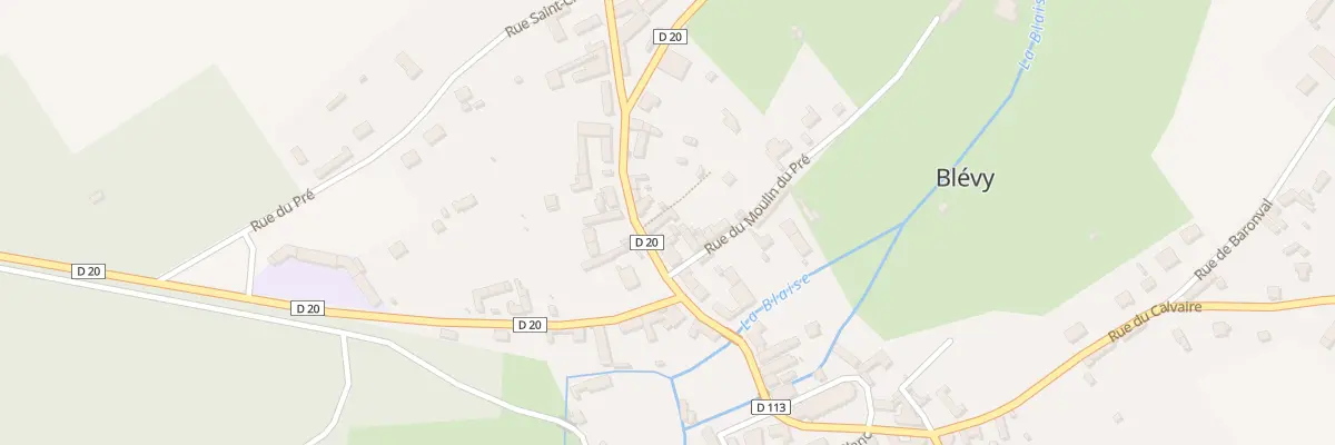 Plan du 20 Rue du Vieux Pont à Maillebois
