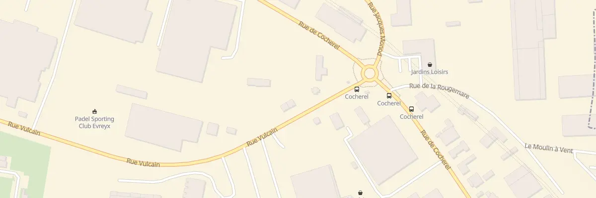 Plan du 675 Rue Vulcain à Évreux