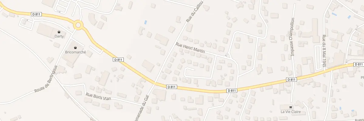 Plan du 29 Rue Jacques Brel à Prayssac