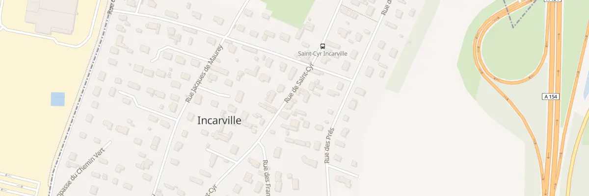 Plan du 28 Rue de Saint-Cyr à Incarville