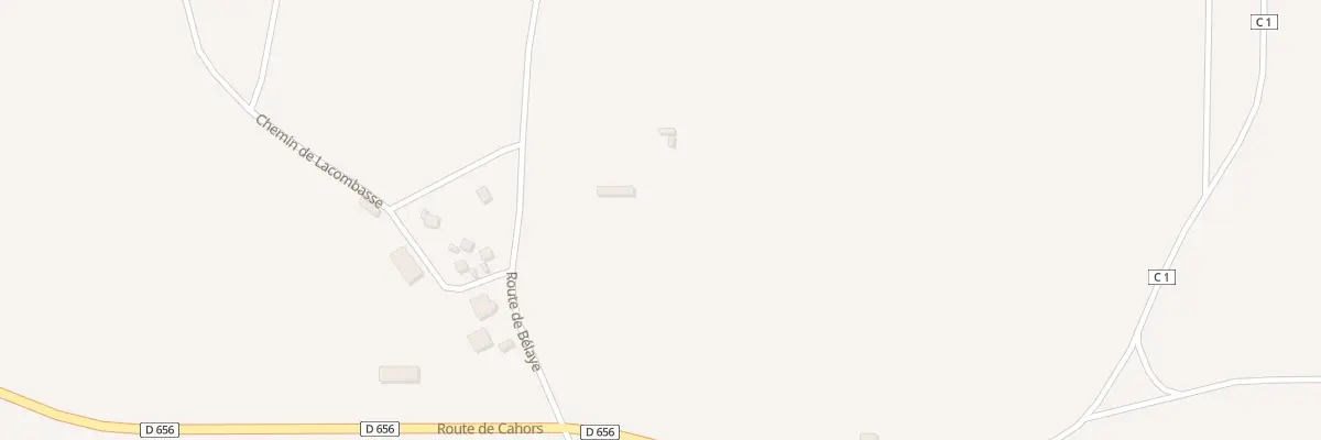 Plan du 476 Rte de Bélaye à Porte-du-Quercy
