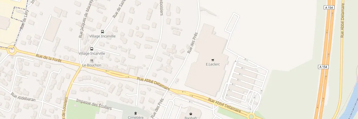 Plan du 13 Rue des Prés à Incarville