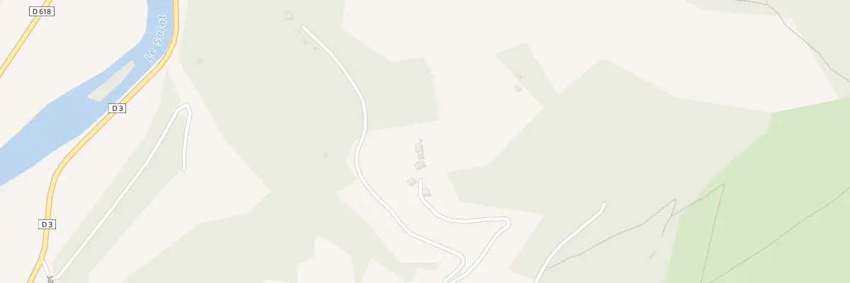 Plan du 107 Plagnoulet à Lacourt