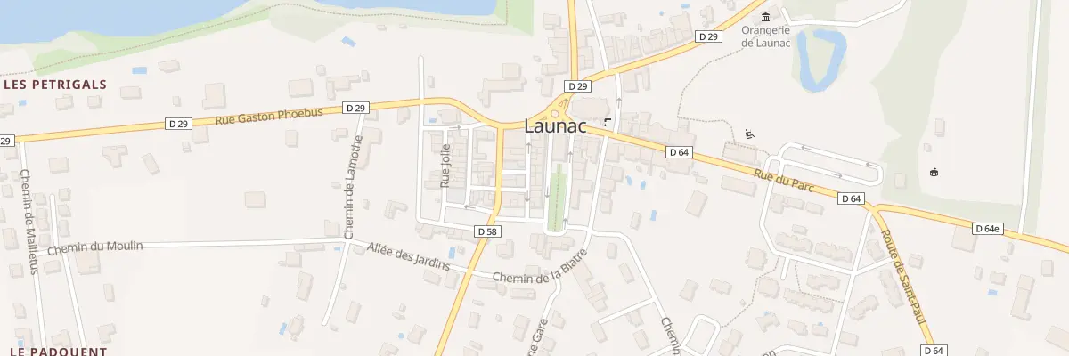 Plan du 6 Rue Graniere à Launac