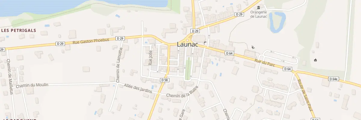 Plan du 9003 Village à Launac