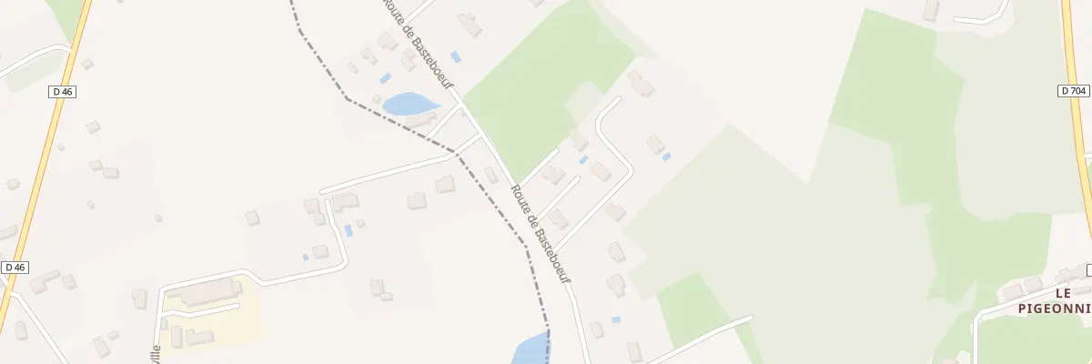 Plan du 398 Rte de Basteboeuf à Aubas