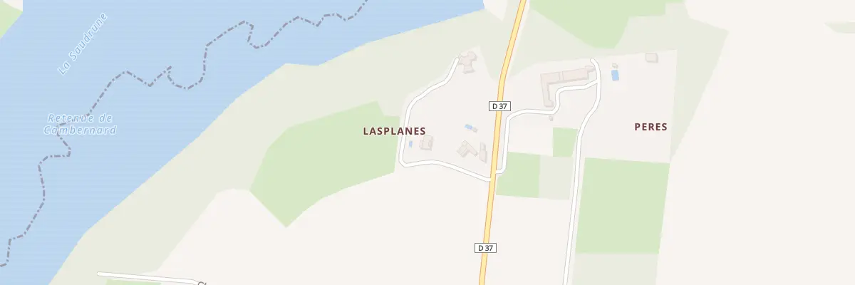 Plan du 417 Rte de St Lys à Cambernard