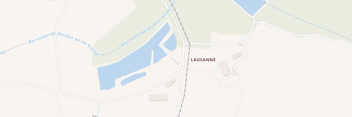 Plan du 5593 Rte de Lausanne à Saint-Hippolyte