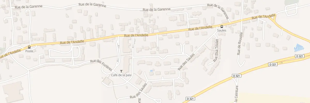 Plan du 45 Rue des Forières à Alizay