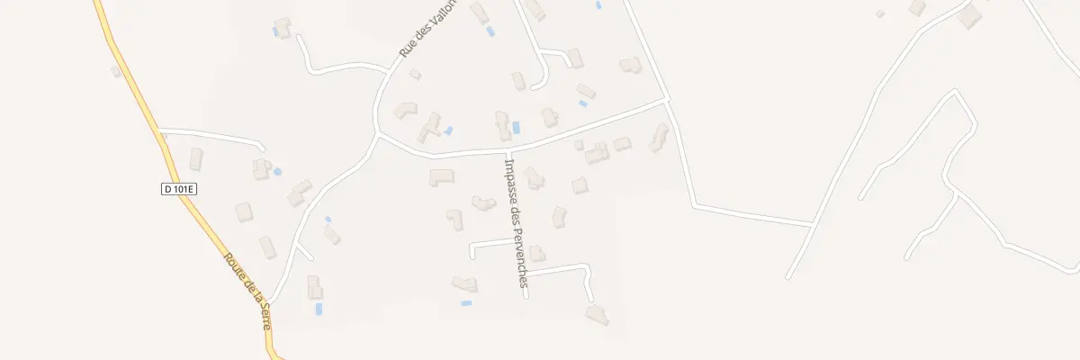 Plan du 158 Rue des Hirondelles à Lizac