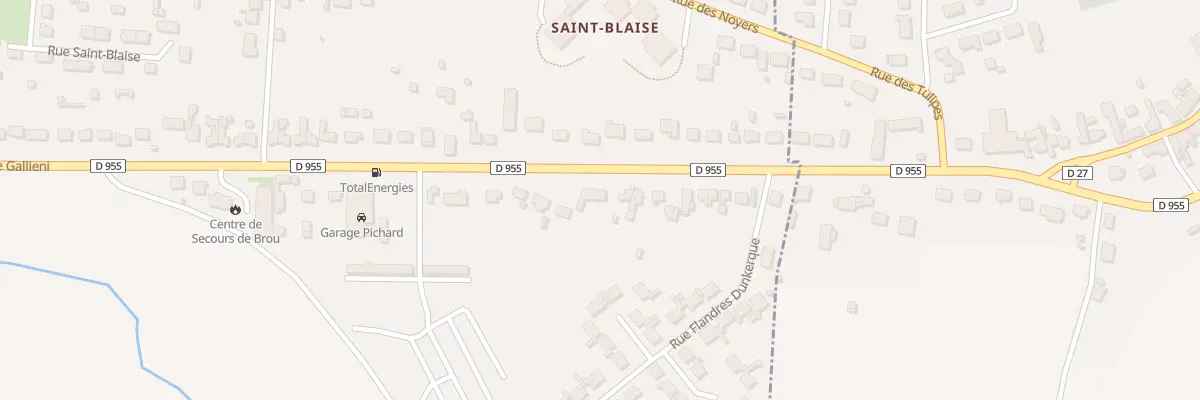 Plan du 50 Av Galliéni à Brou