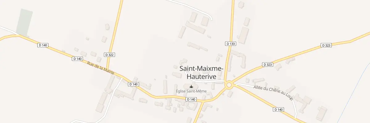 Plan du 6 Rue de l’Église à Saint-Maixme-Hauterive