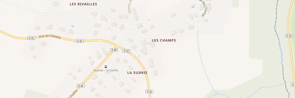 Plan du 2 Rue des Champs à Beynac