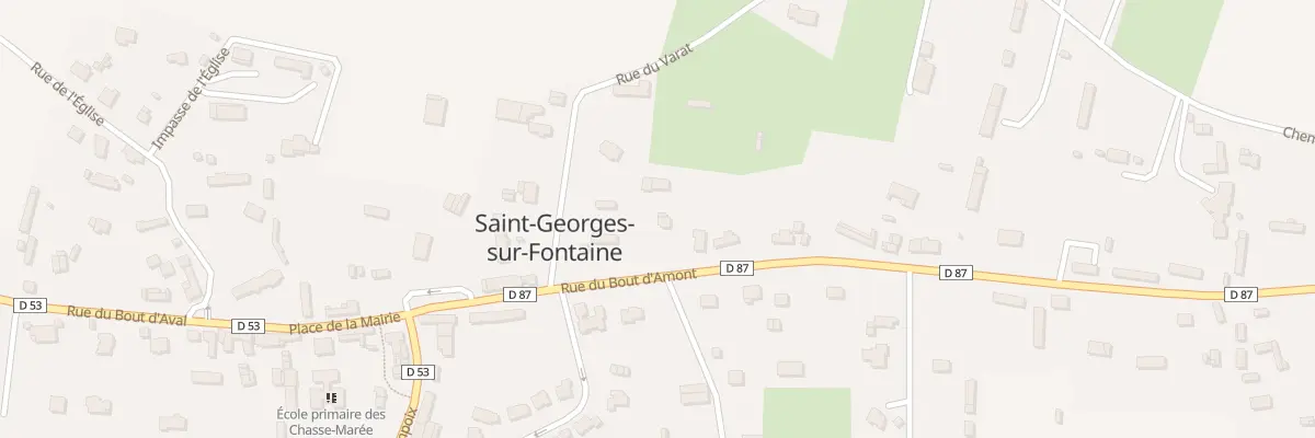 Plan du 177 Rue du Bout d’Amont à Saint-Georges-sur-Fontaine