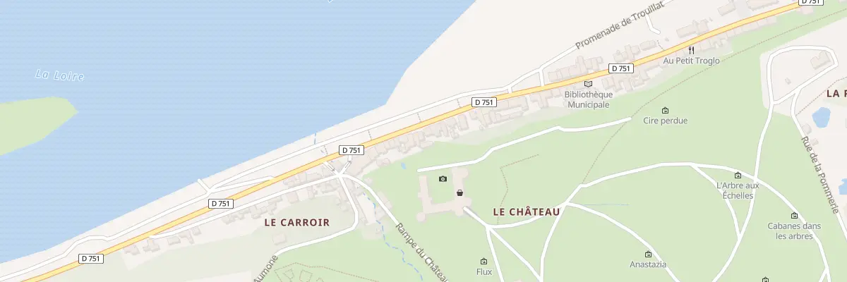 Plan du 109 Rue du Mal de Lattre Tassigny à Chaumont-sur-Loire