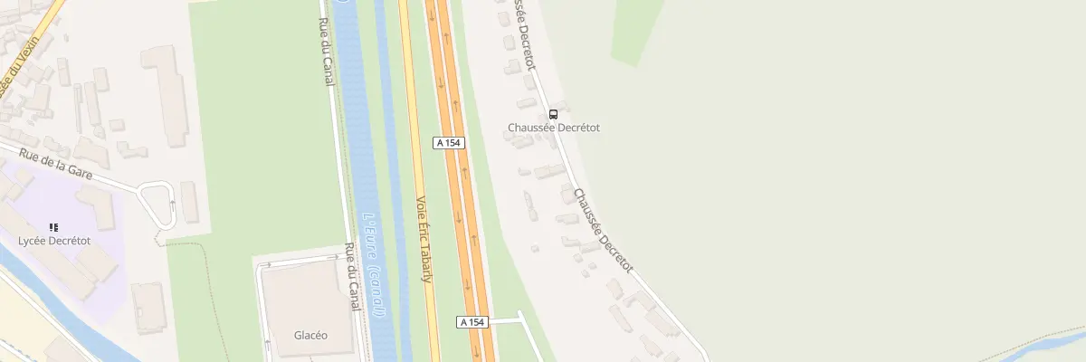 Plan du 25 Chs Décretot à Louviers