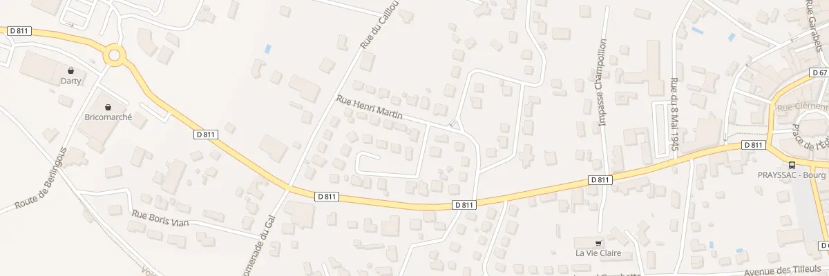 Plan du 39 Rue Jacques Brel à Prayssac