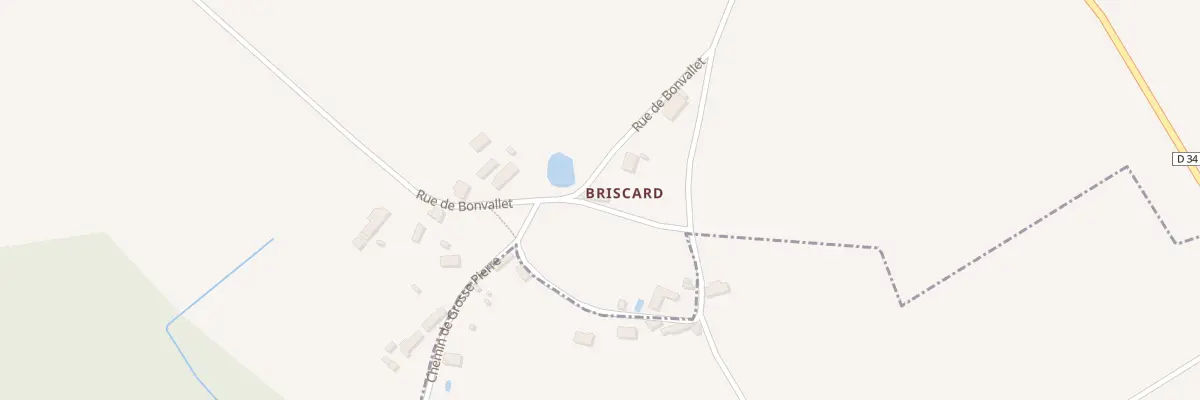 Plan du 3 Rue du Bonvallet à Renay