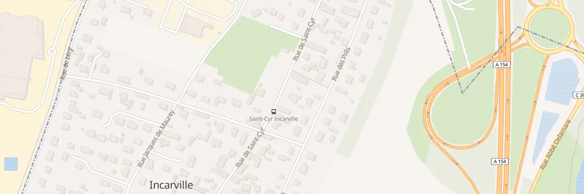Plan du 38 Rue de Saint-Cyr à Incarville