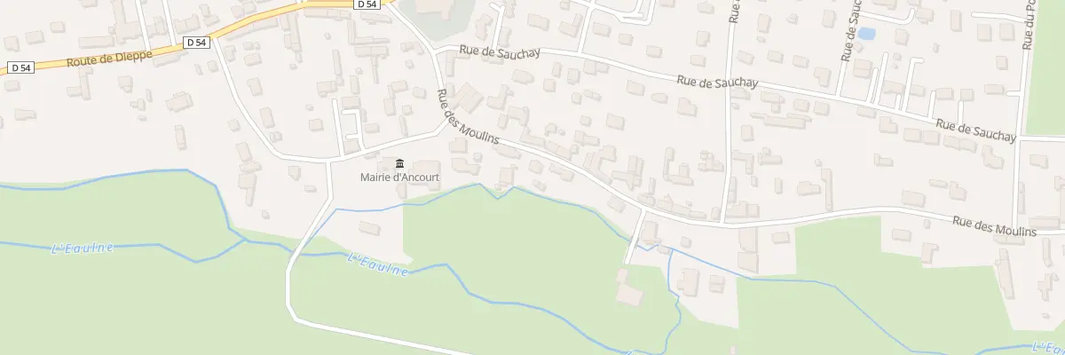 Plan du 16 Rue des Moulins à Ancourt