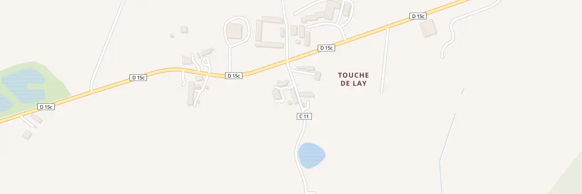 Plan du 5194 Touche de Lay à Paulnay