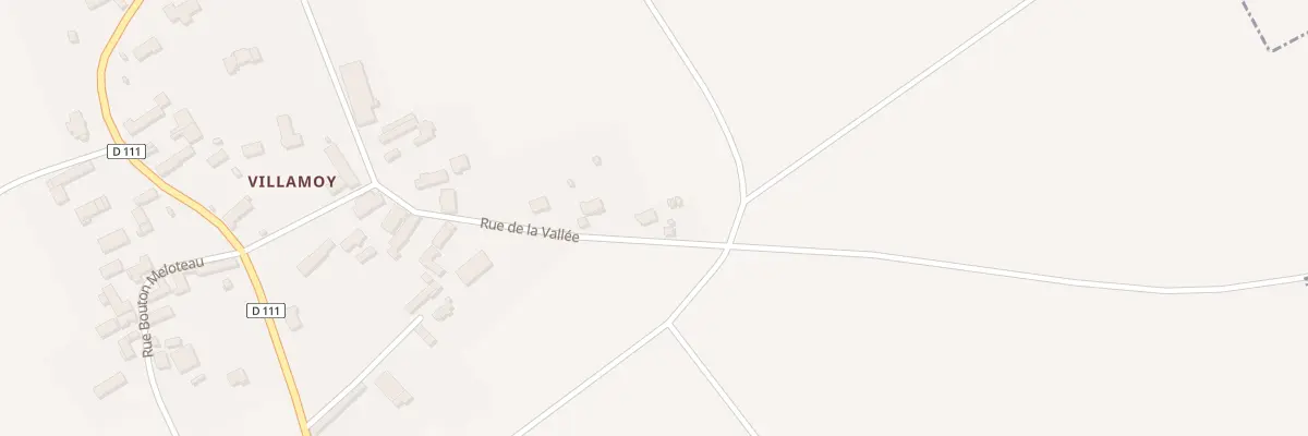 Plan du 16 Rue de la Vallée à Villemardy