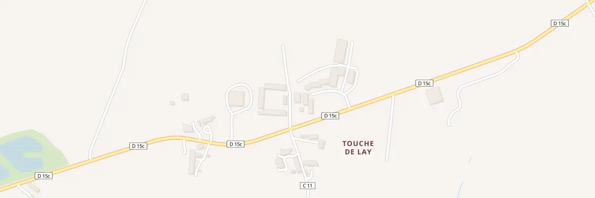 Plan du 5193 Touche de Lay à Paulnay