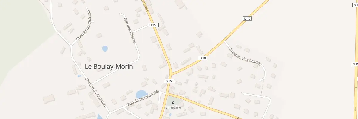 Plan du 15 Rte de Louviers au Boulay-Morin