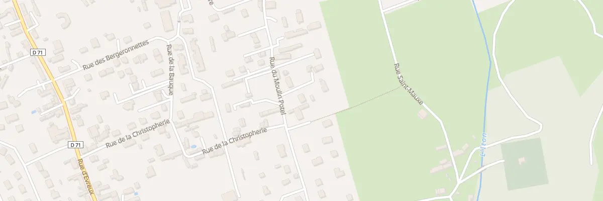 Plan du 31T Rue du Moulin Potel à Acquigny