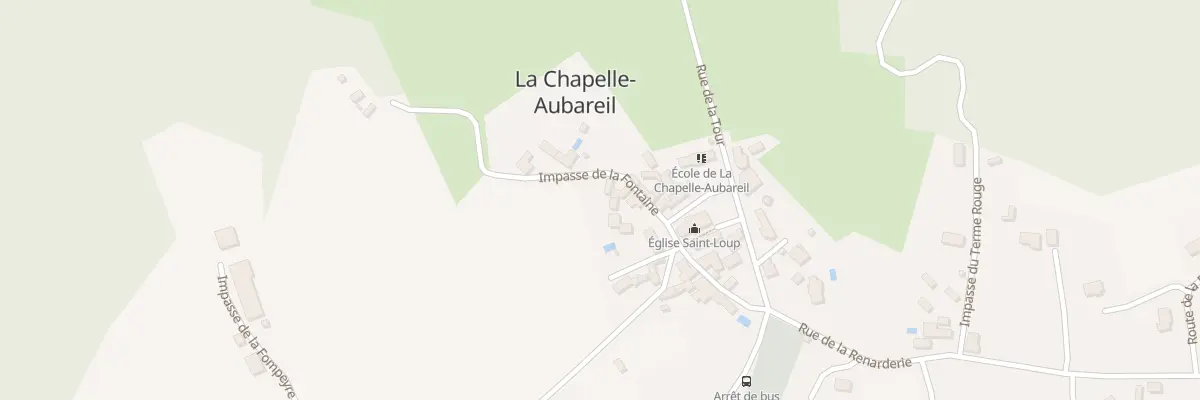 Plan du 3 Imp de la Fontaine à La Chapelle-Aubareil