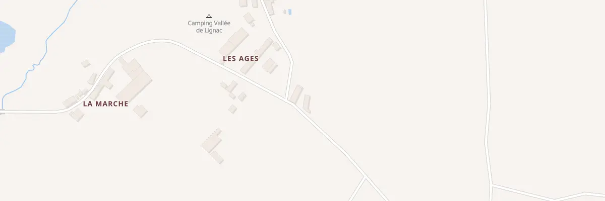 Plan du 2 Les Ages à Lignac
